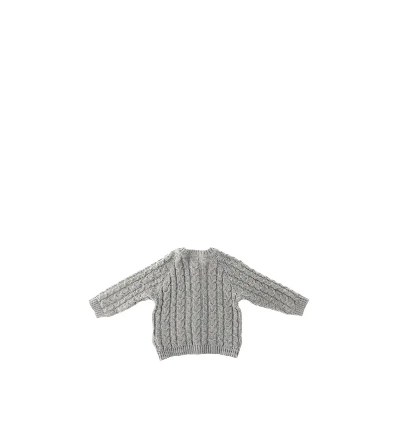 Cardigan a trecce