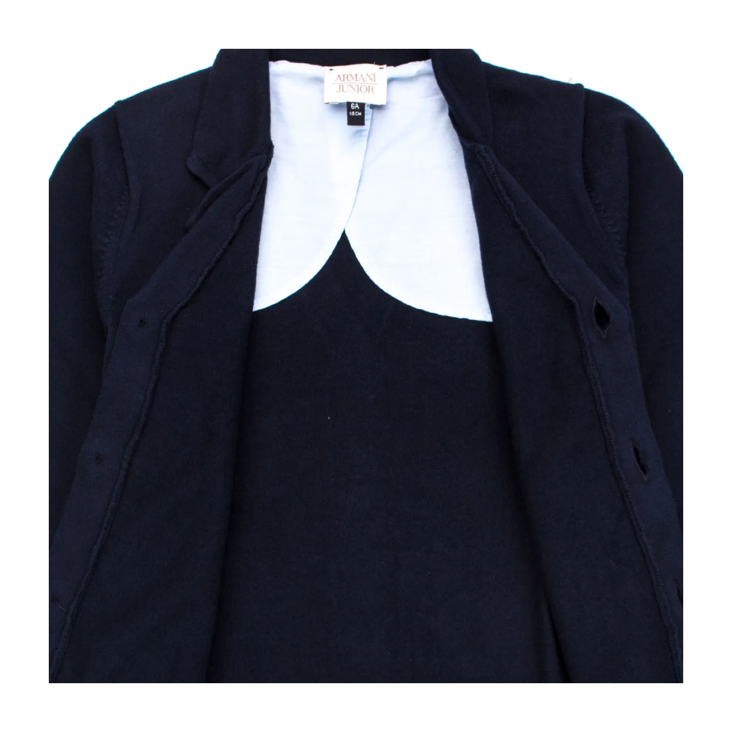 Cardigan Cerimonia Blu Bambino Teen
