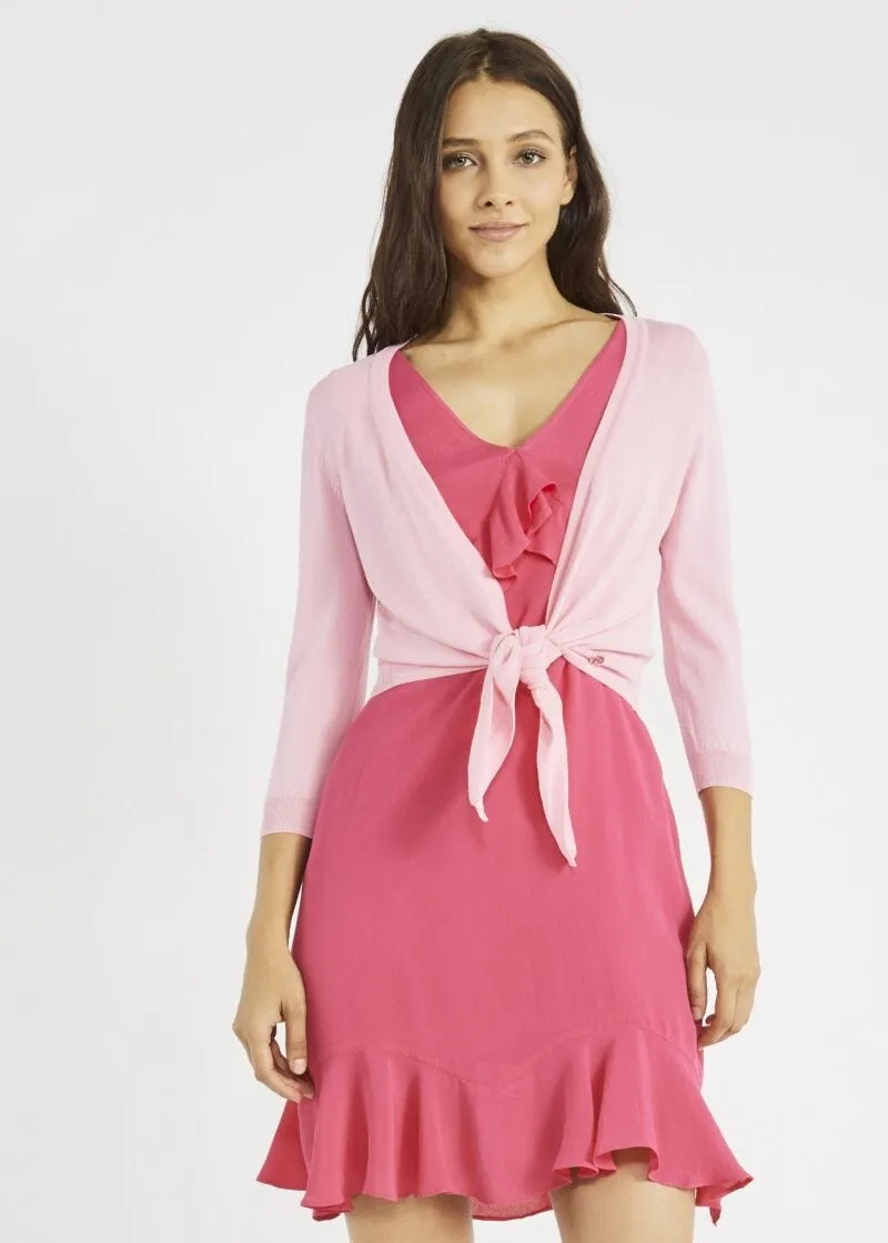 Cardigan con nodo