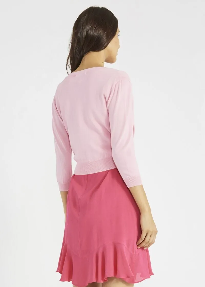 Cardigan con nodo