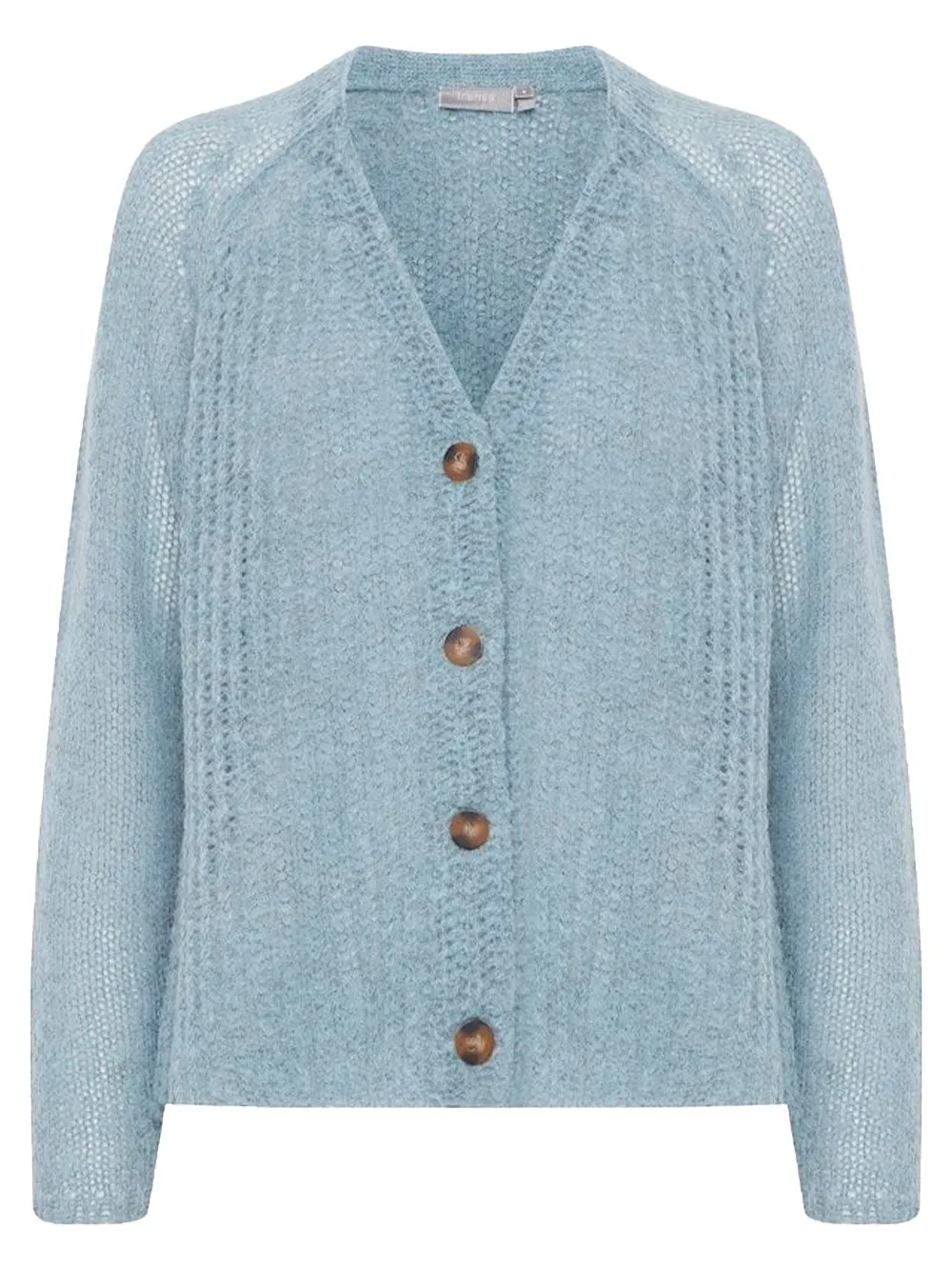 Cardigan Donna con lavorazione a costine
