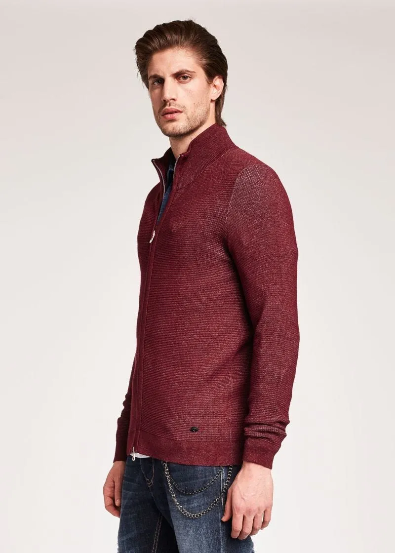Cardigan in viscosa vanisé