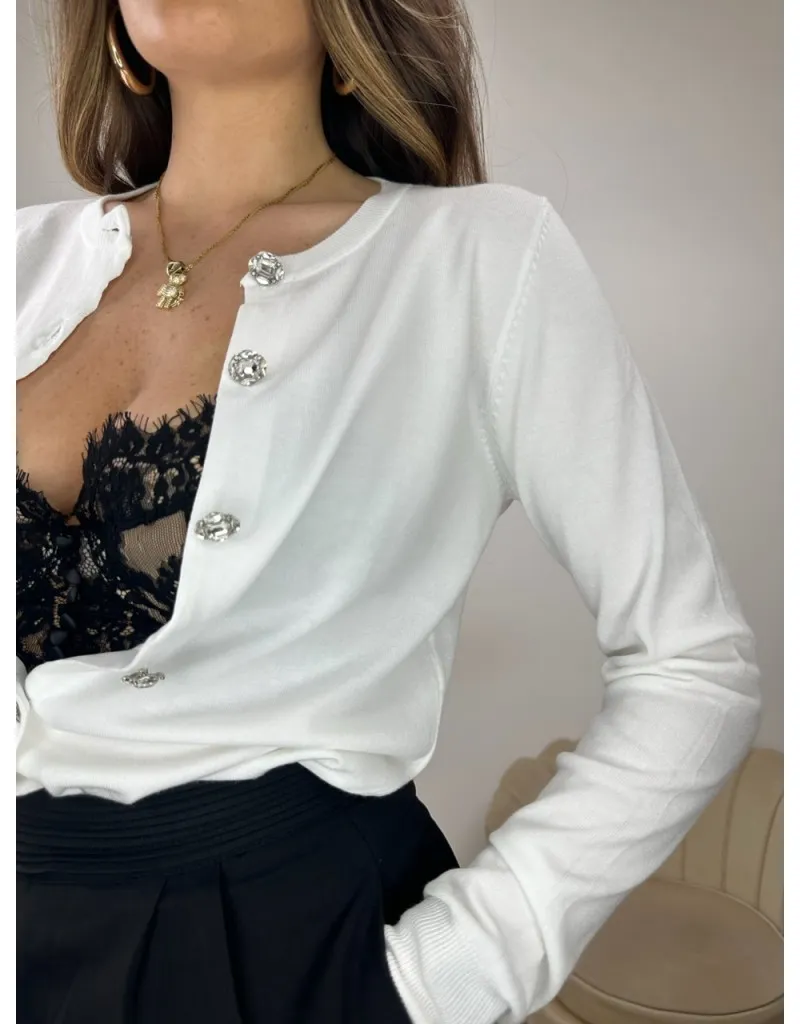 CARDIGAN PRIMAVERILE JESSY BIANCO