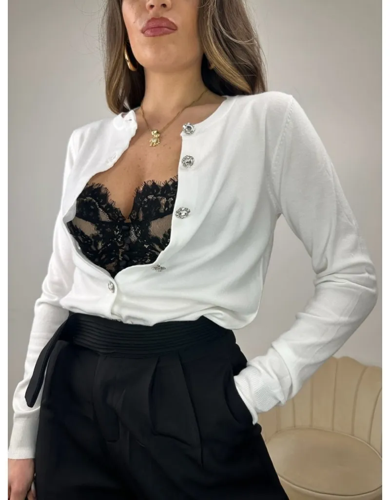 CARDIGAN PRIMAVERILE JESSY BIANCO