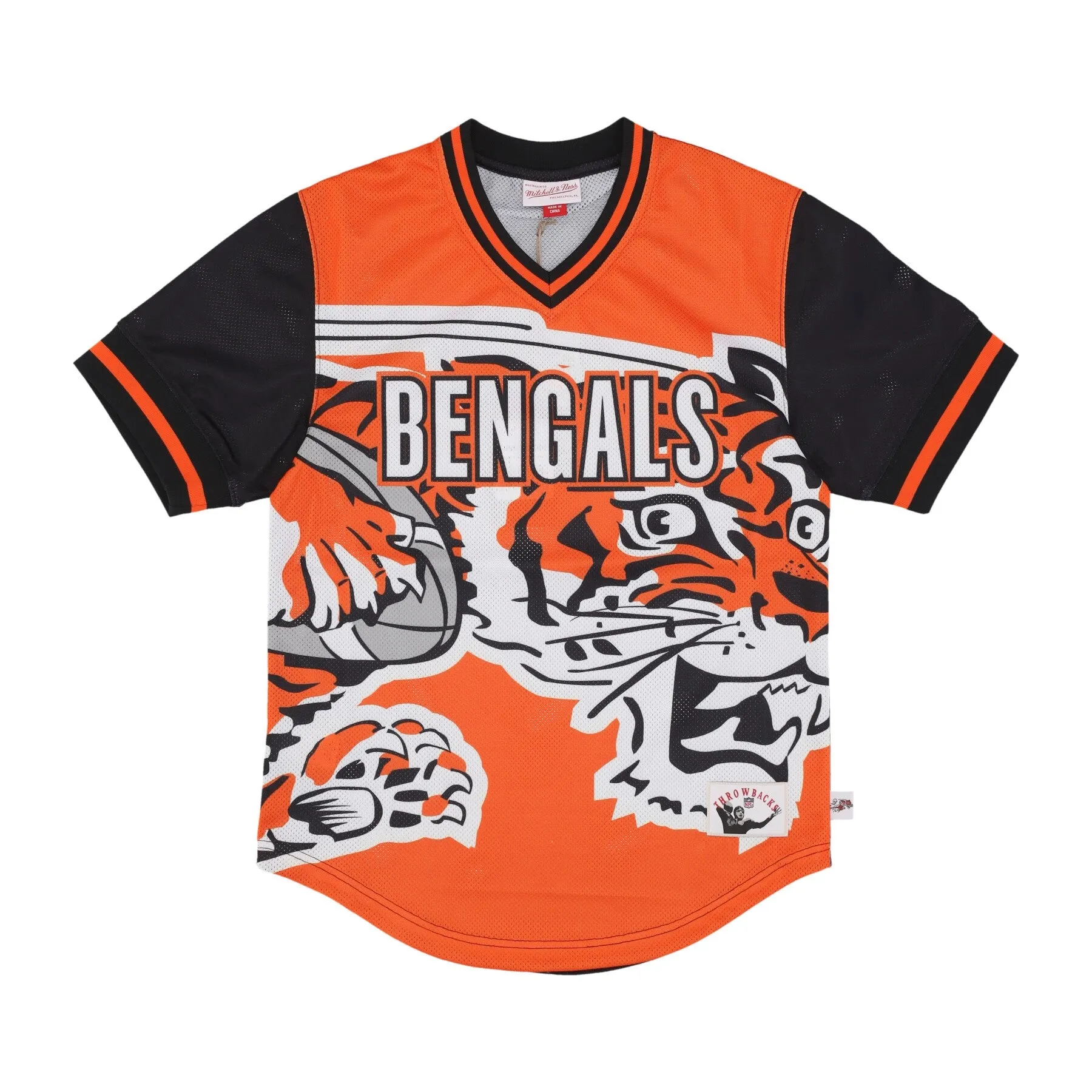 Casacca Uomo Nfl Jumbotron 3.0 Mesh V-neck Cinben Multi/white