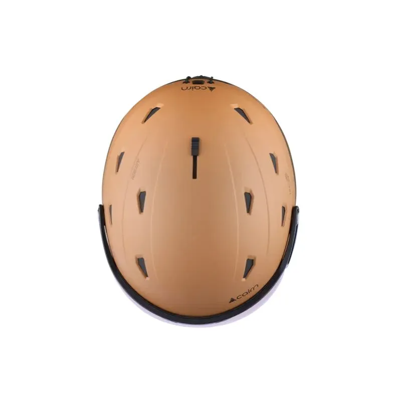 Casco da sci Cairn SHUFFLE S-VISOR Evolight NXT (NERO PECAN MAT)