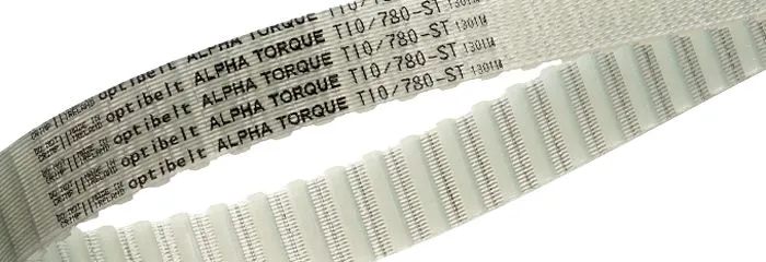 Cinghia sincrona OPTIBELT, 50 denti, passo 9mm, dimensioni 476mm x 12mm, in Poliuretano