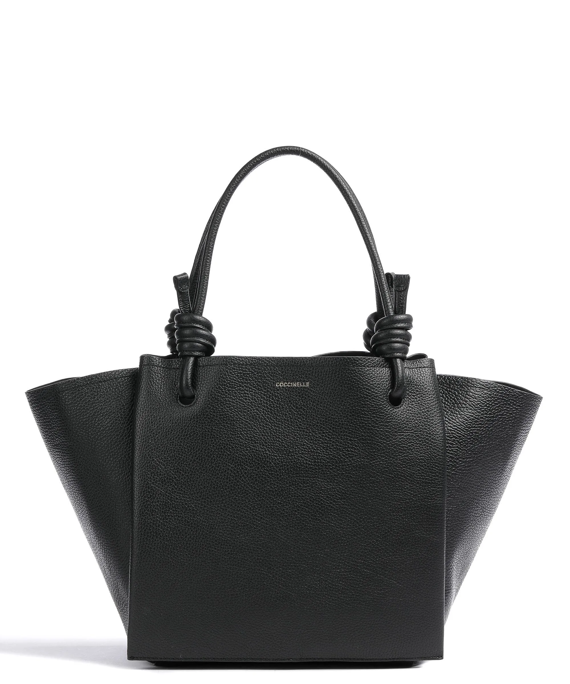  Coccinelle Allure Borsa shopper pelle granulata nero  
