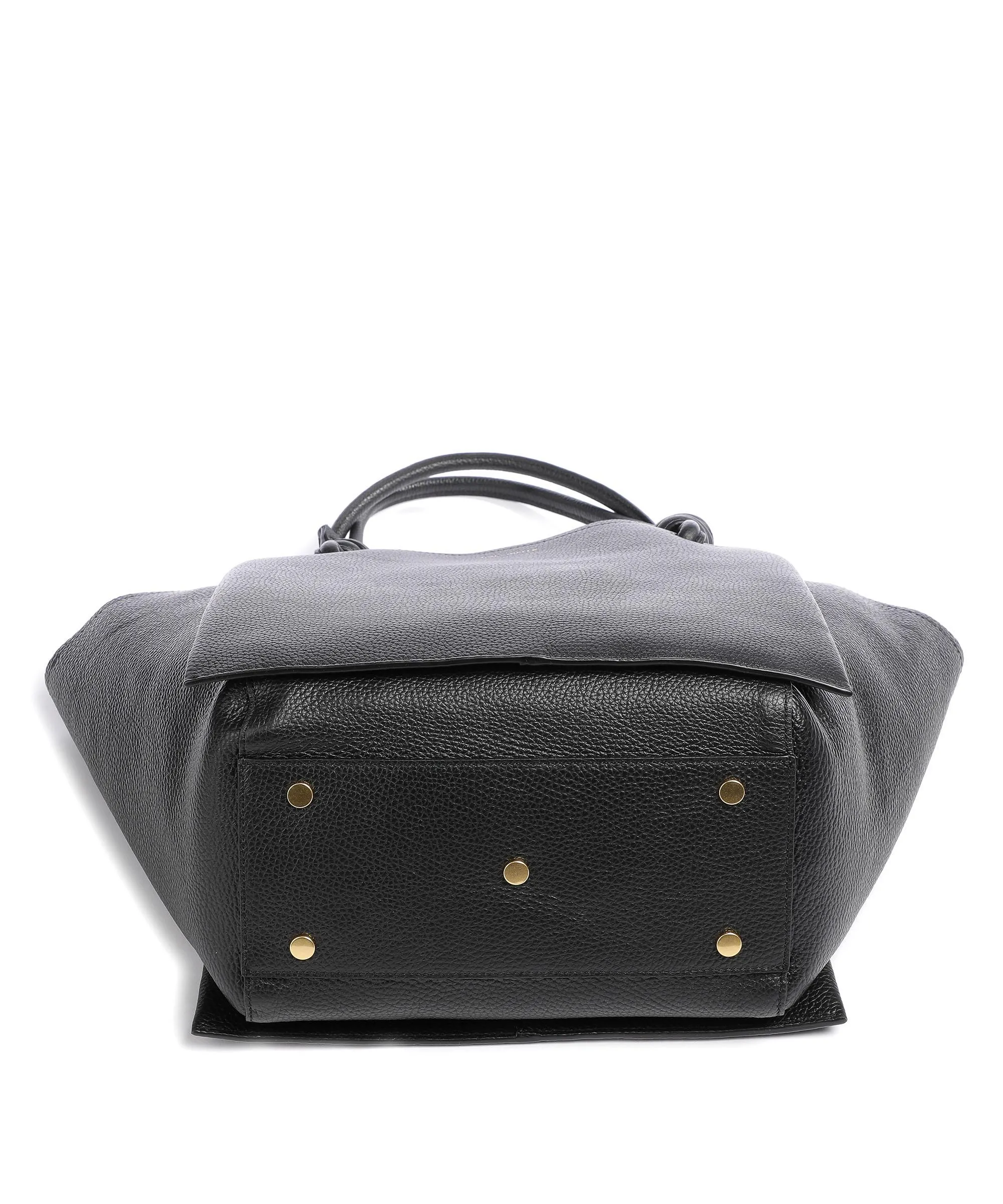  Coccinelle Allure Borsa shopper pelle granulata nero  