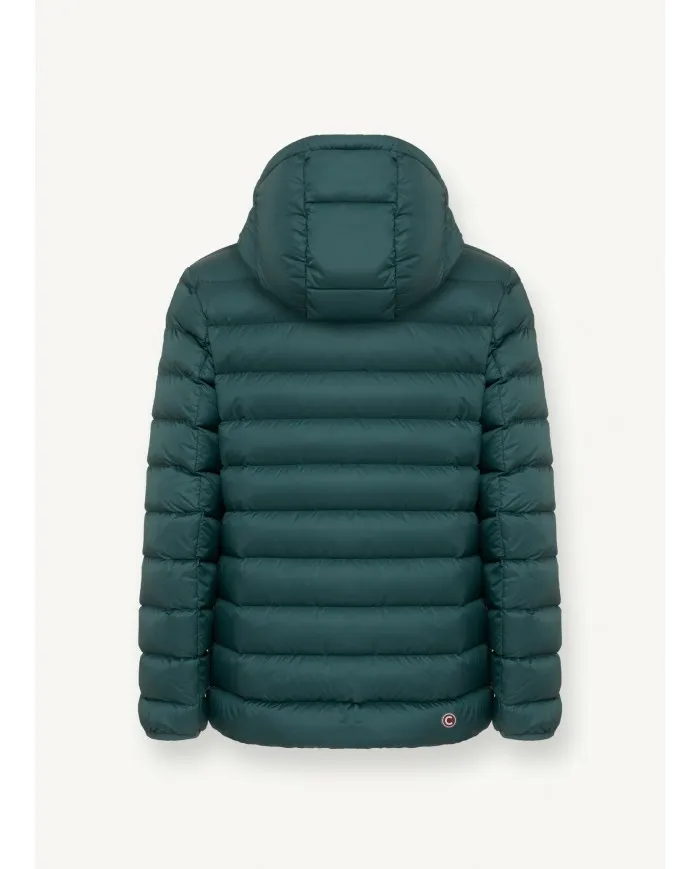 COLMAR Piumino uomo 1235 5ST Concrete A-ET Giacca Media con Cappuccio Verde 335 SHERWOOD - SPIKE