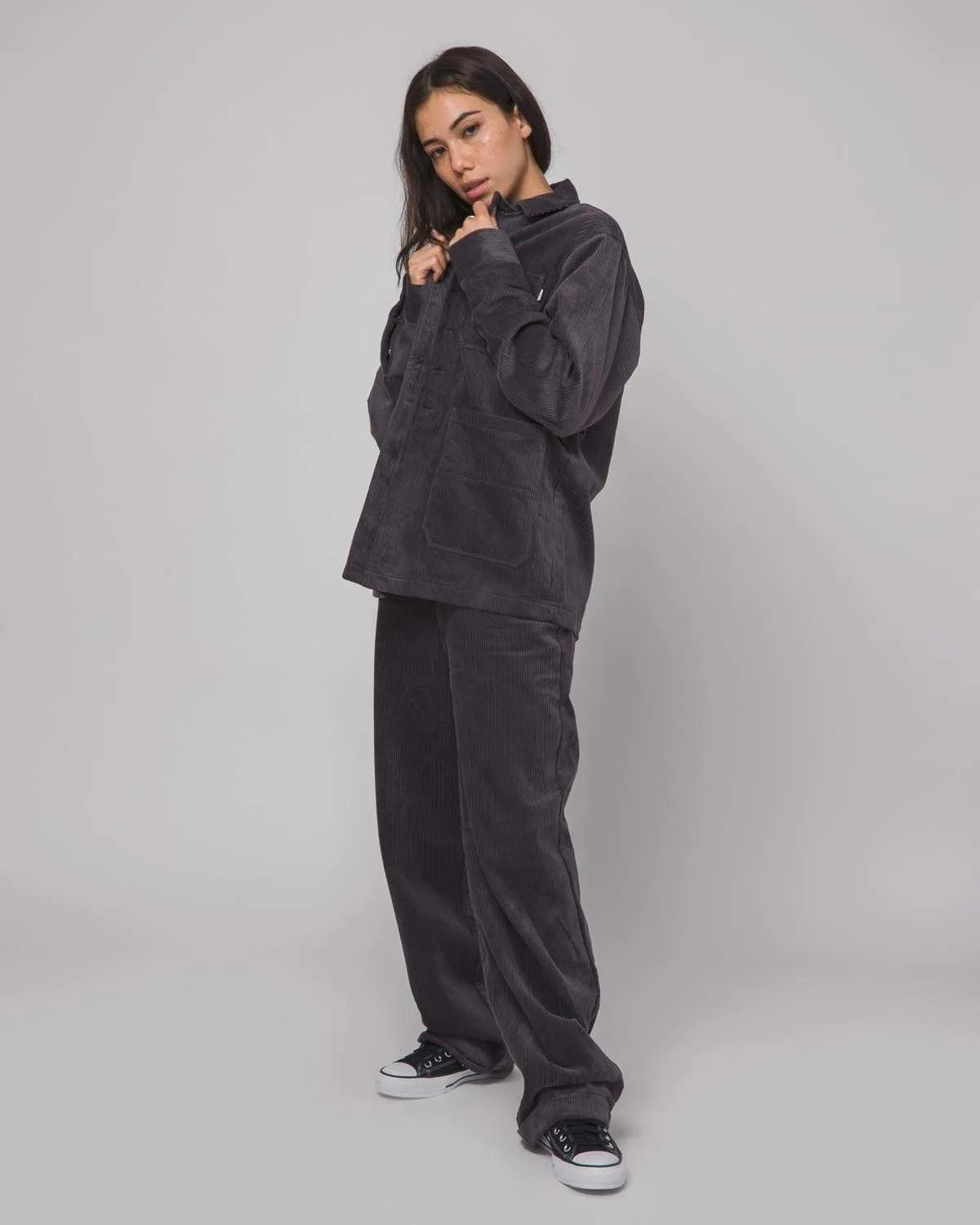 Corduroy Chore Jacket Blue Graphite
