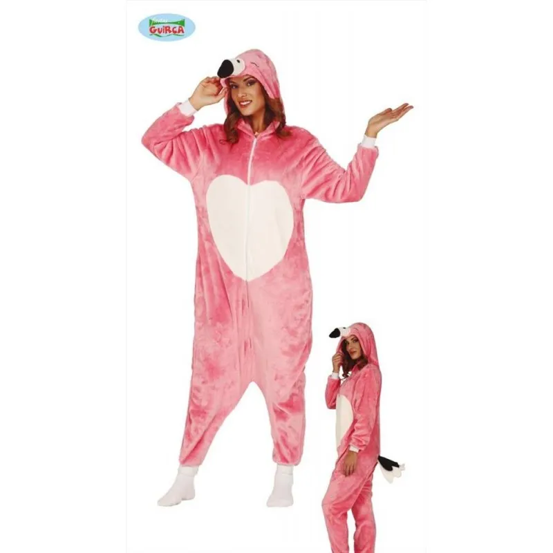Costume animale fenicotero rosa