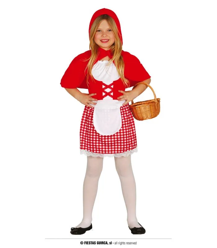 Costume Cappuccetto rosso 7-9 anni