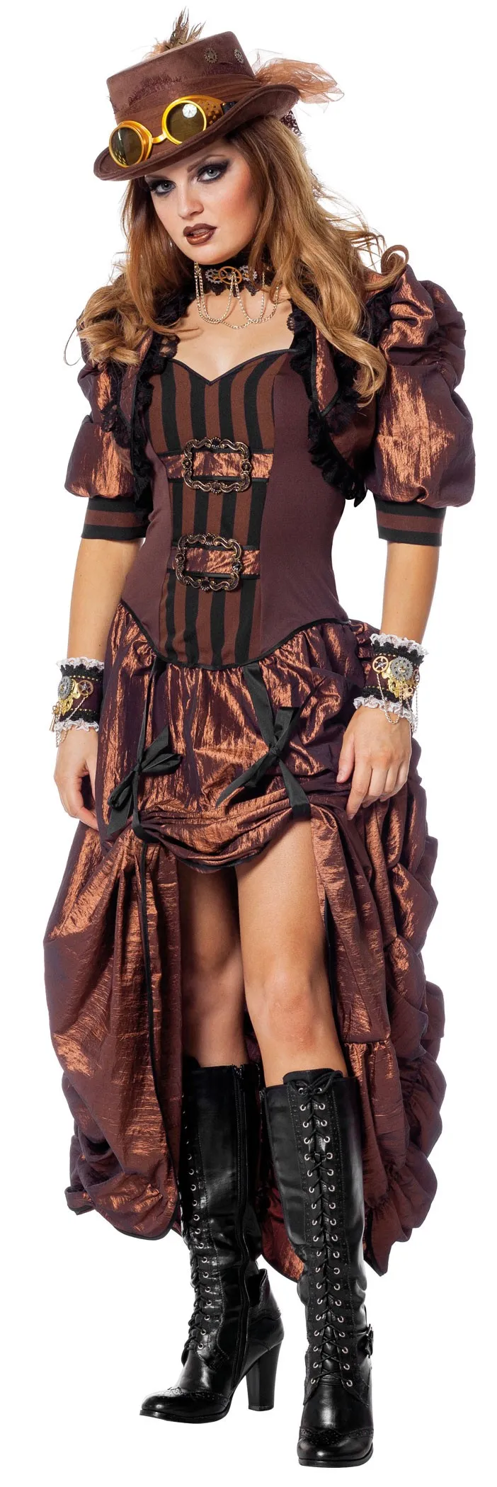 Costume donna Steampunk retro