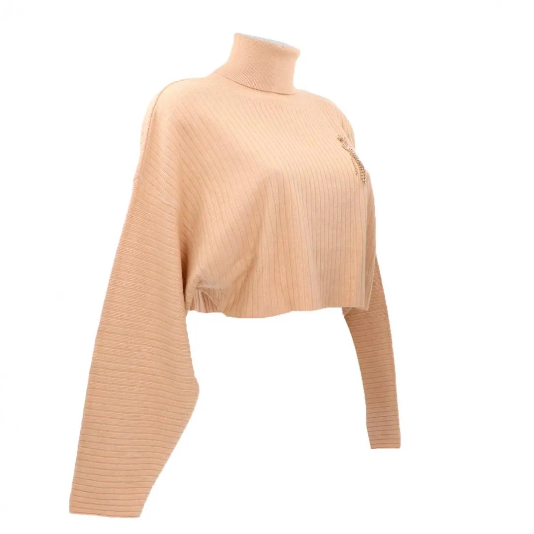 Crop a coste Beige