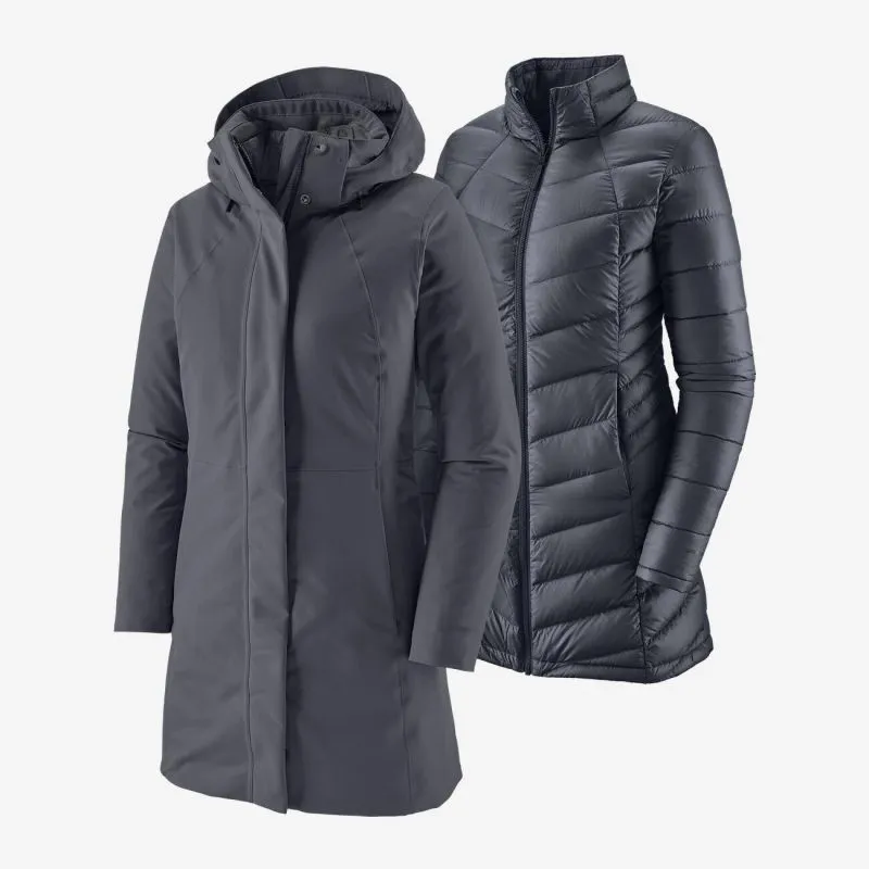 Donna Patagonia Parka Tres 3-in-1 (Smolder Blue)