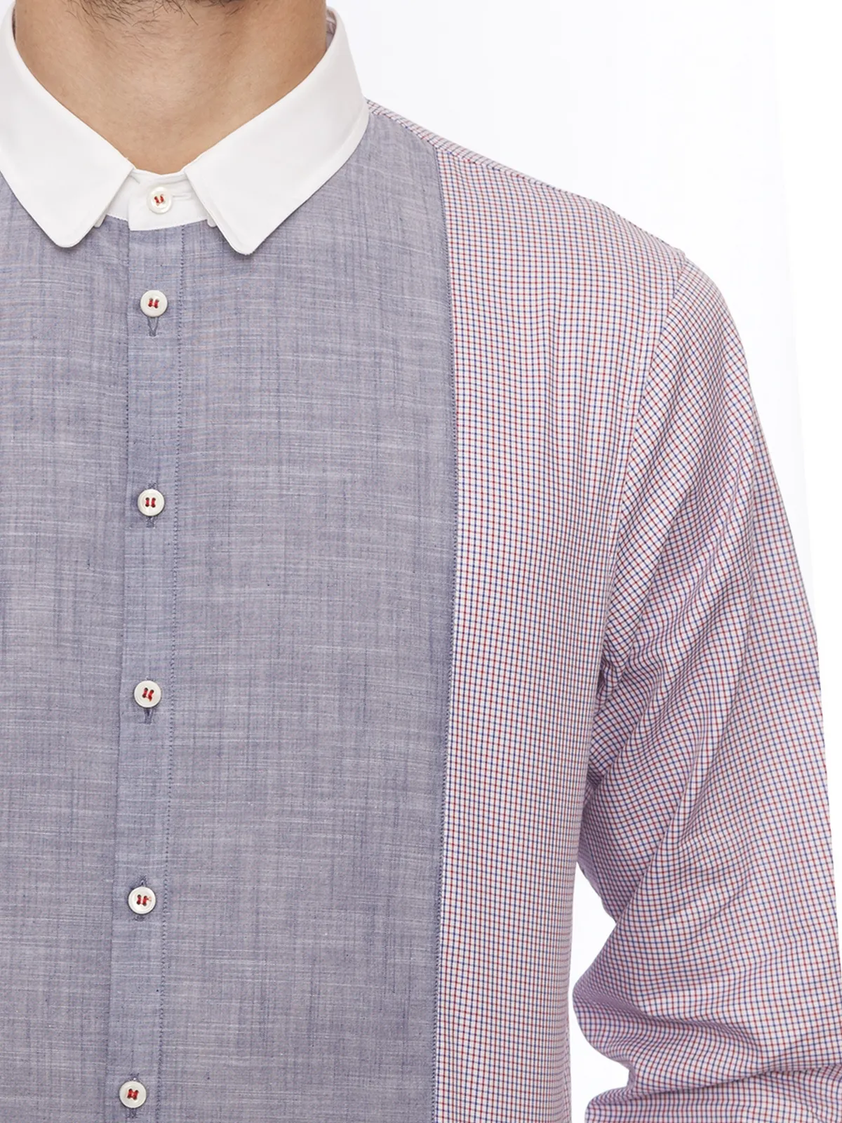 DSQUARED  CAMICIA IN POPELINE DI COTONE 