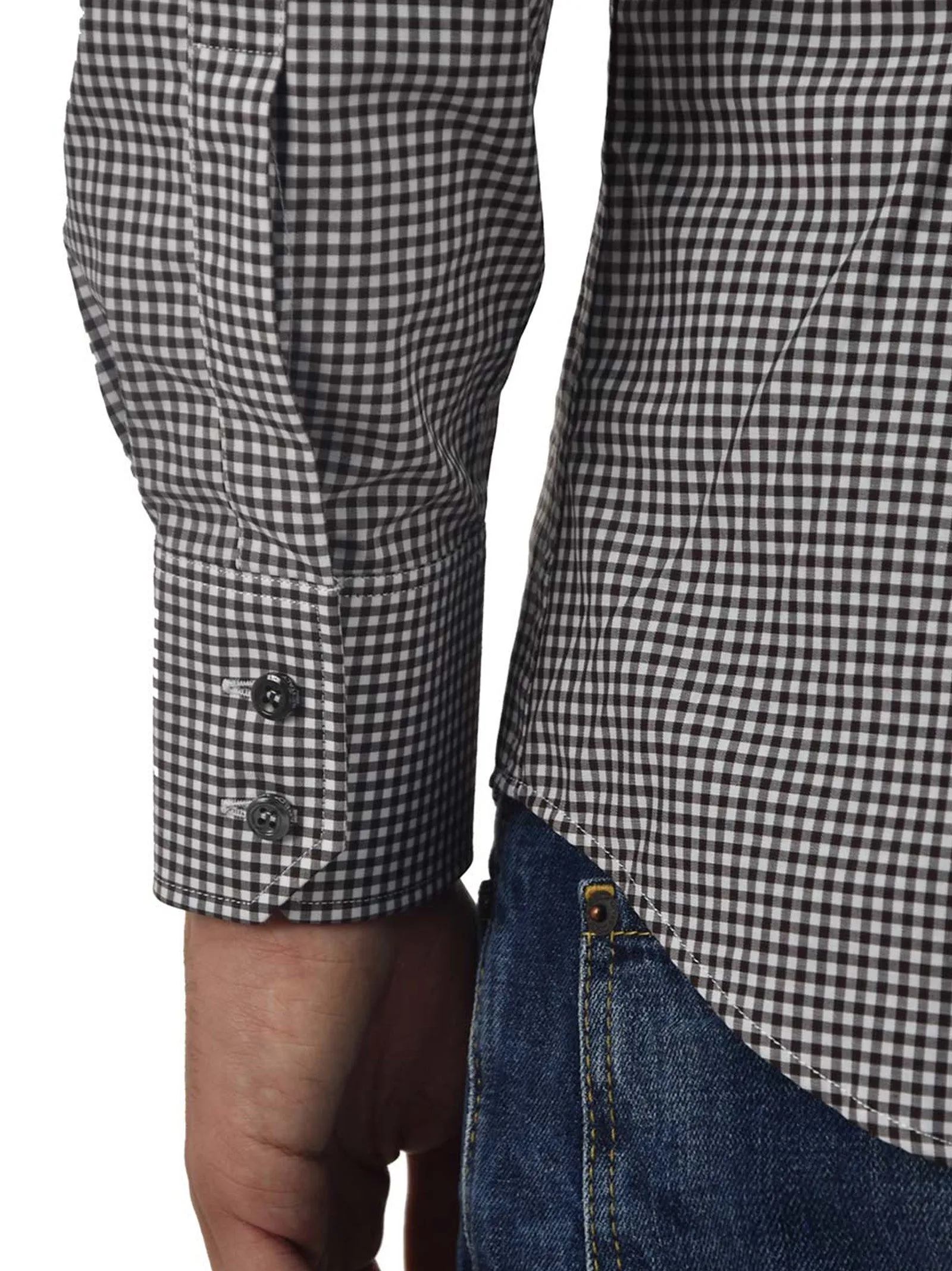 Dsquared2 Camicia Marrone Uomo Quadretti Mod. S74DL0535S41785143