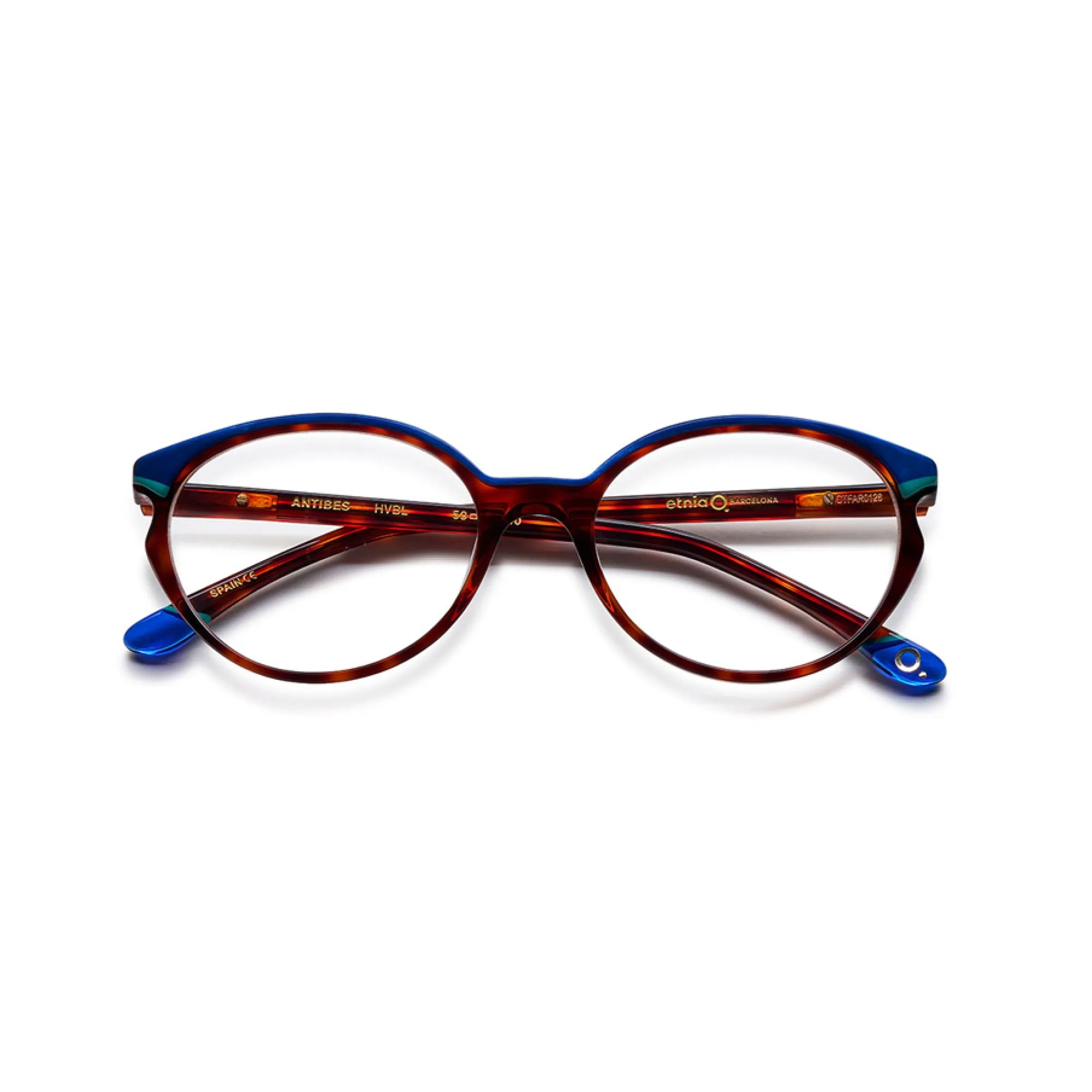   Etnia Barcelona ANTIBES - HVBL Blu Avana | Occhiale Da Vista Donna 