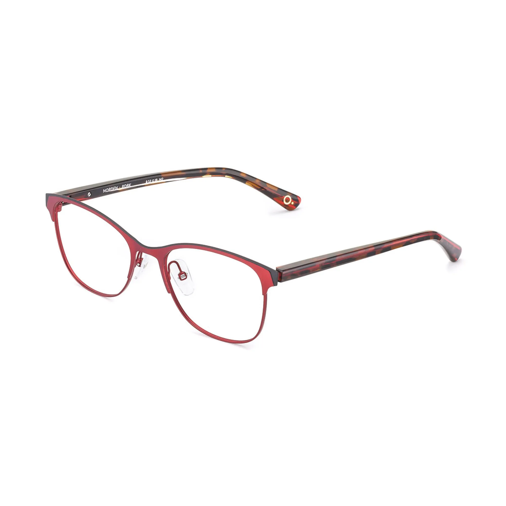   Etnia Barcelona NORDEN - RDBK Rosso Nero | Occhiale Da Vista Donna 
