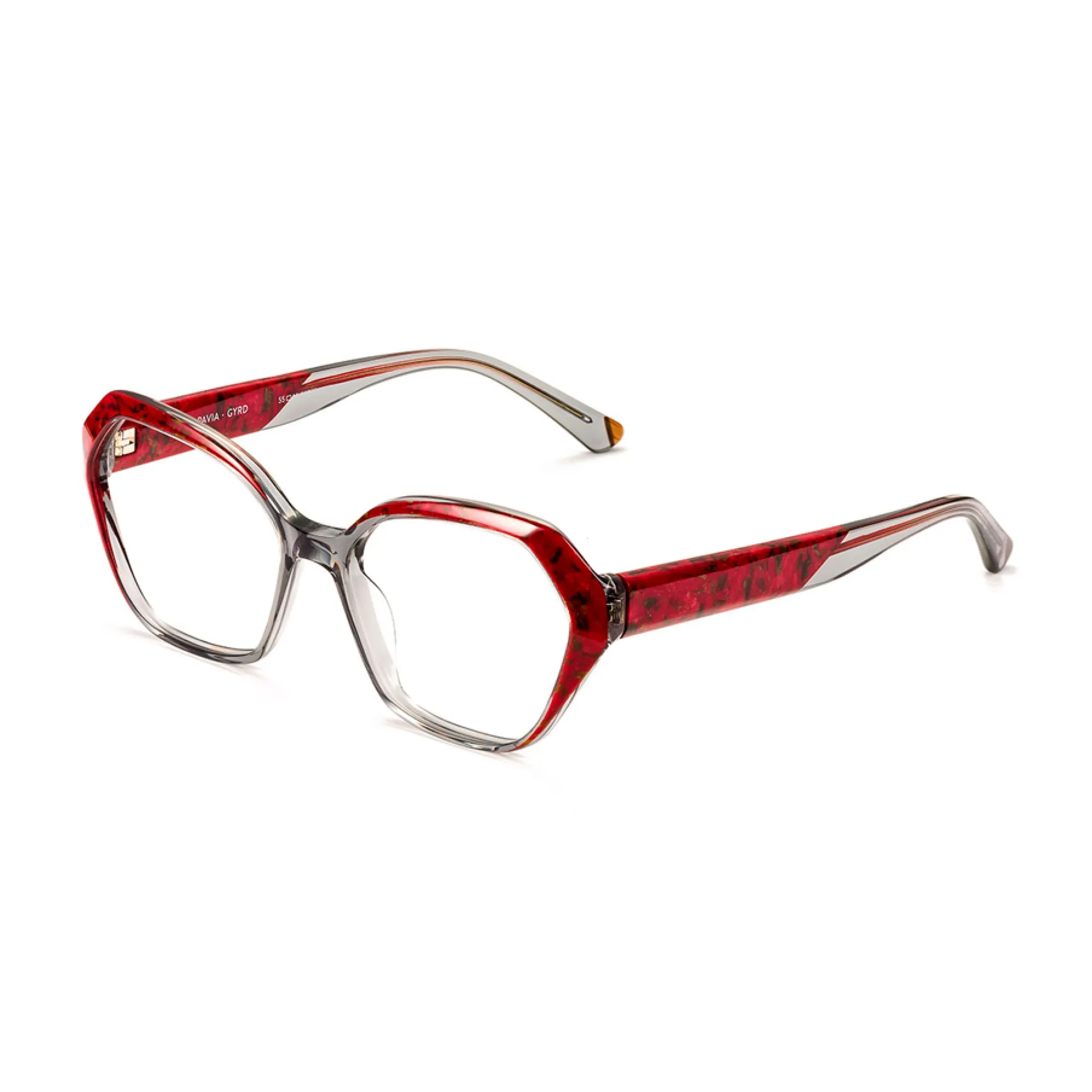   Etnia Barcelona PAVIA - GYRD Rosso Grigio | Occhiale Da Vista Donna 