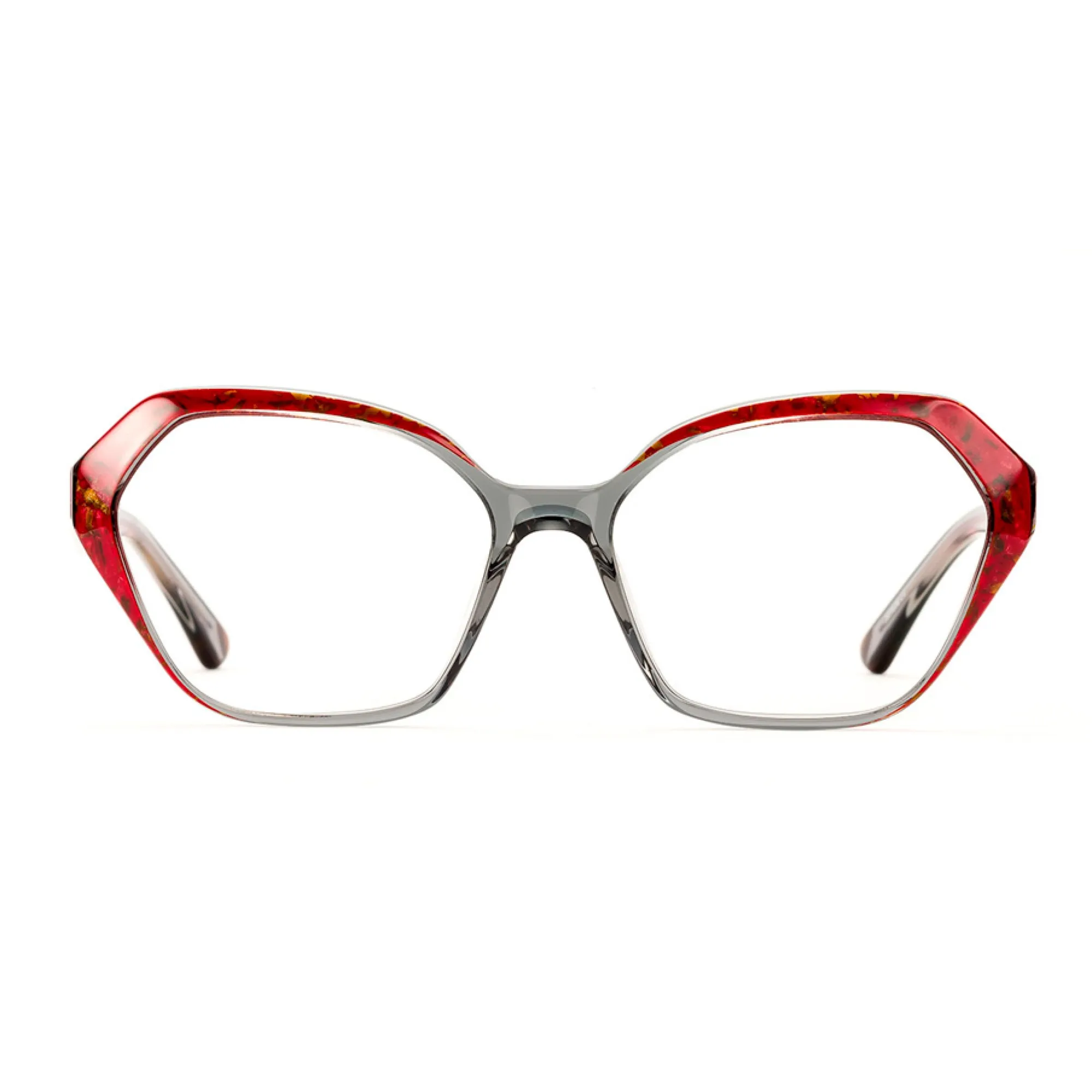   Etnia Barcelona PAVIA - GYRD Rosso Grigio | Occhiale Da Vista Donna 
