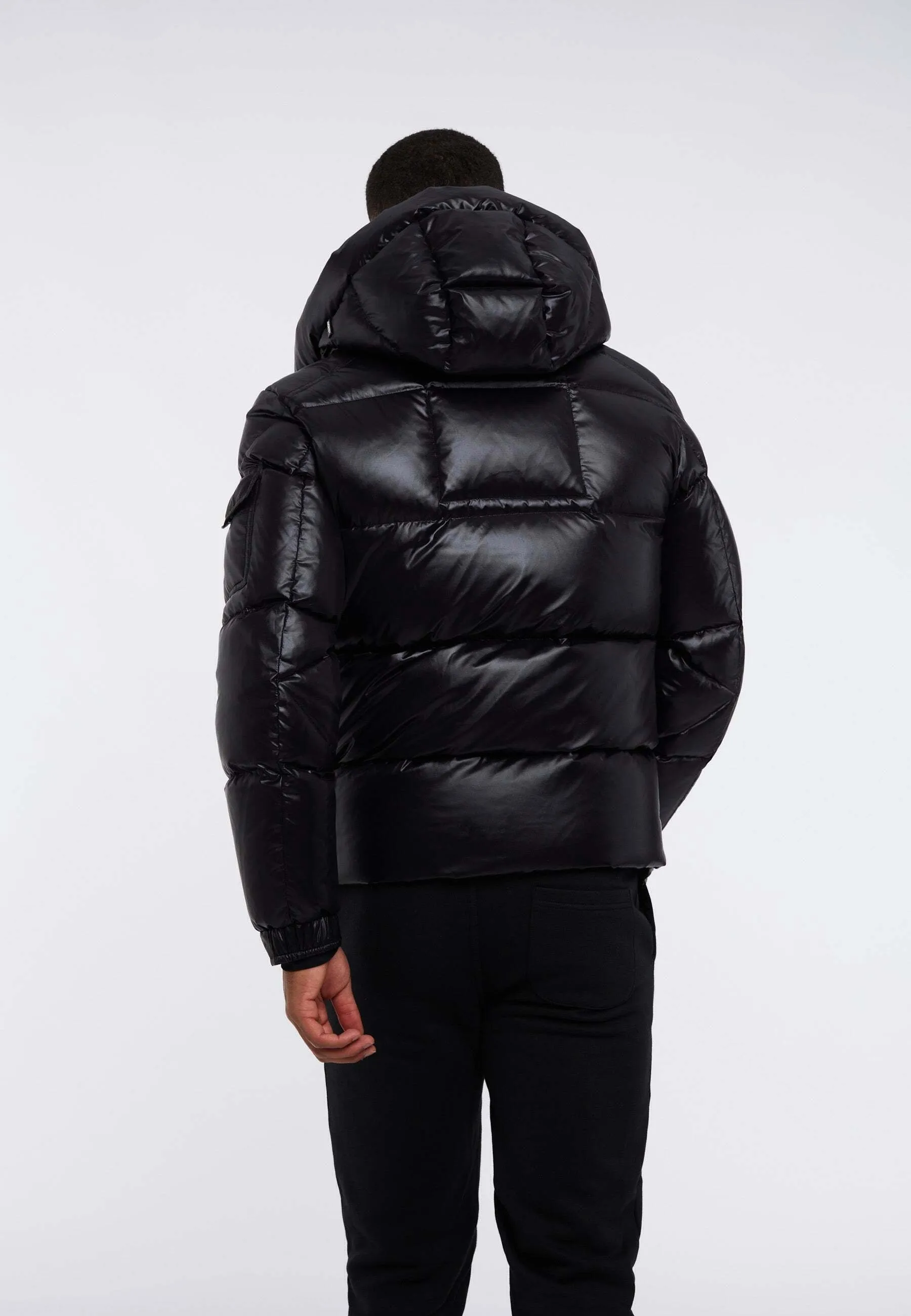 EZ PUFFER HOODED - Piumino