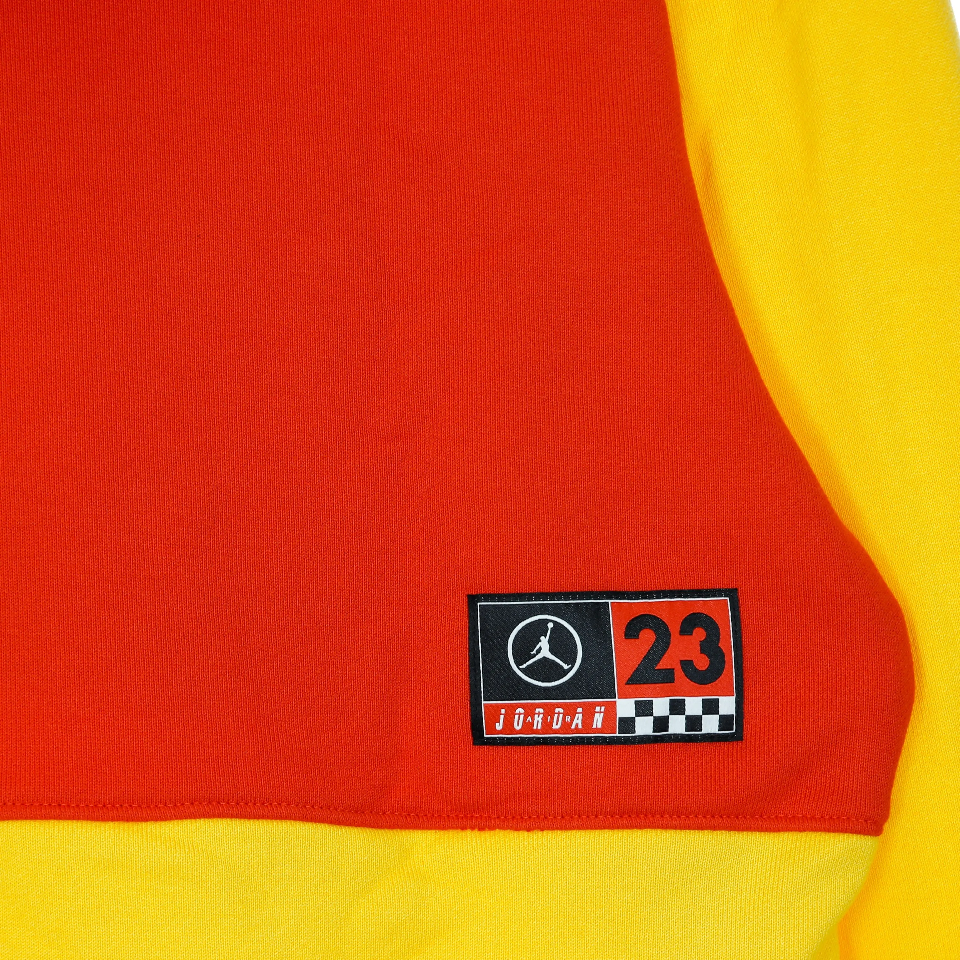 Felpa Leggera Cappuccio Uomo M Sport Dna Po Hoodie Chile Red/university Gold/black/black