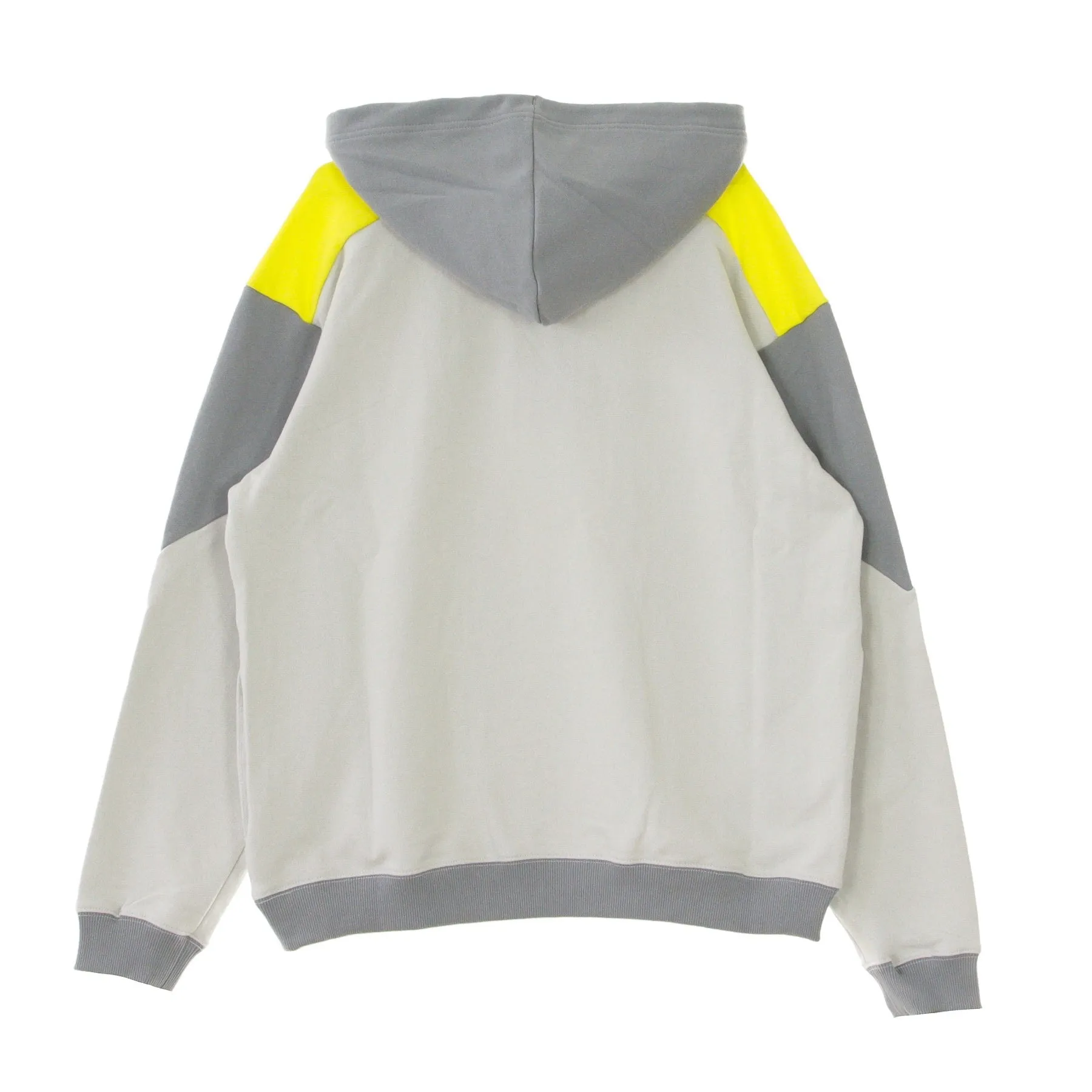 Felpa Leggera Cappuccio Uomo Xtreme Hoodie Grey/grey Heater/lemon