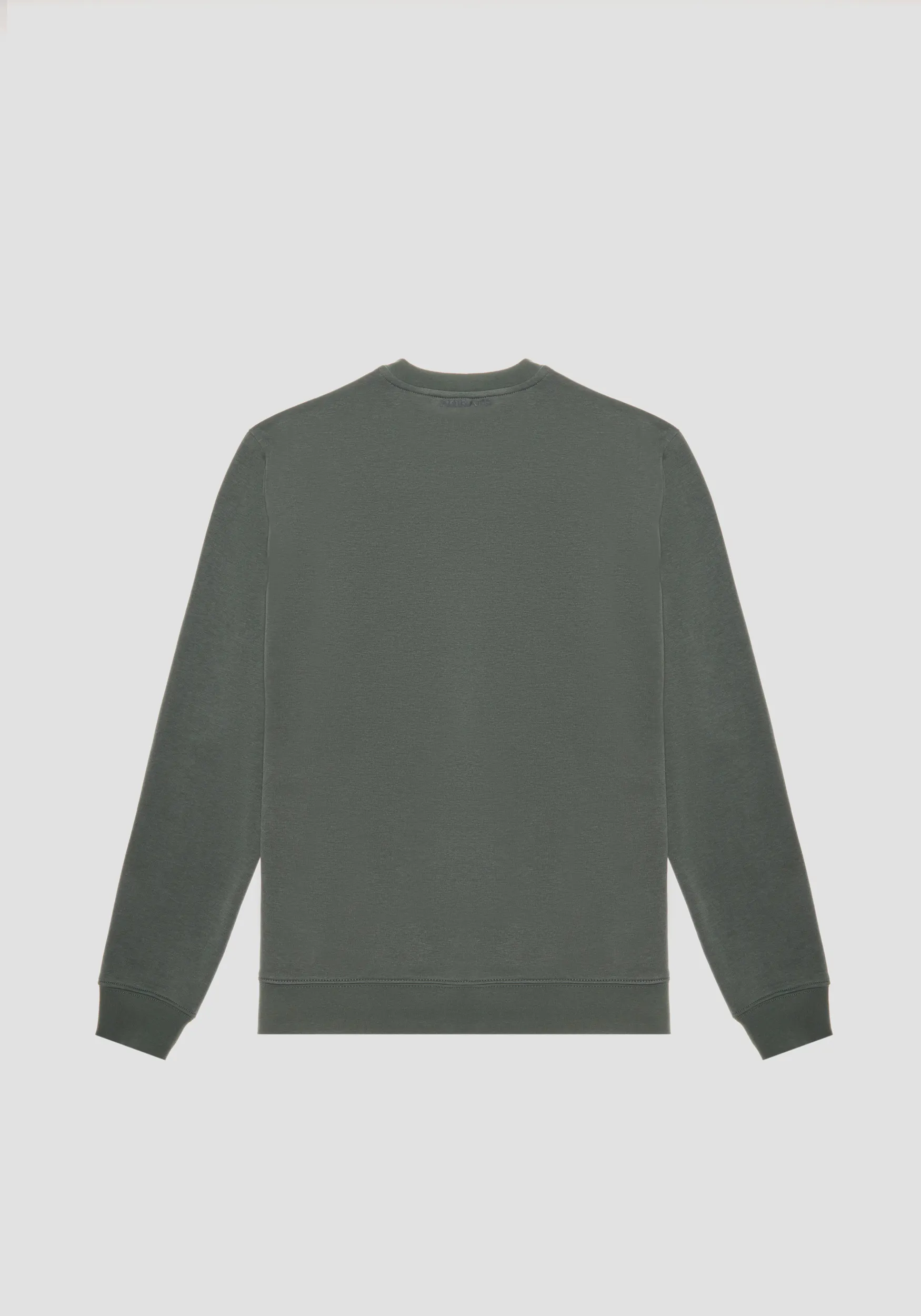 FELPA REGULAR FIT IN MISTO COTONE CON STAMPA TIGRE