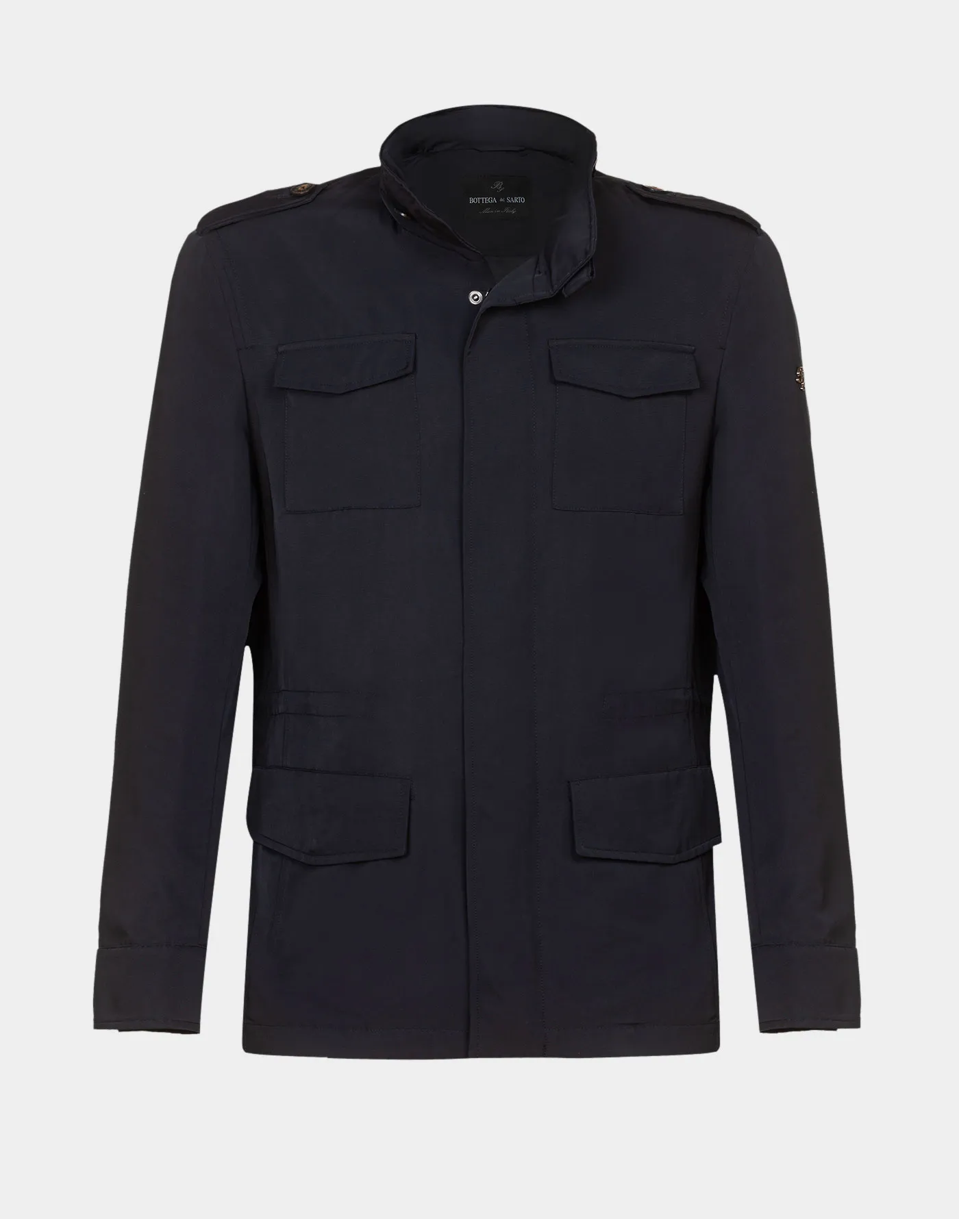 Field Jacket Blu navy in Tessuto Tecnico