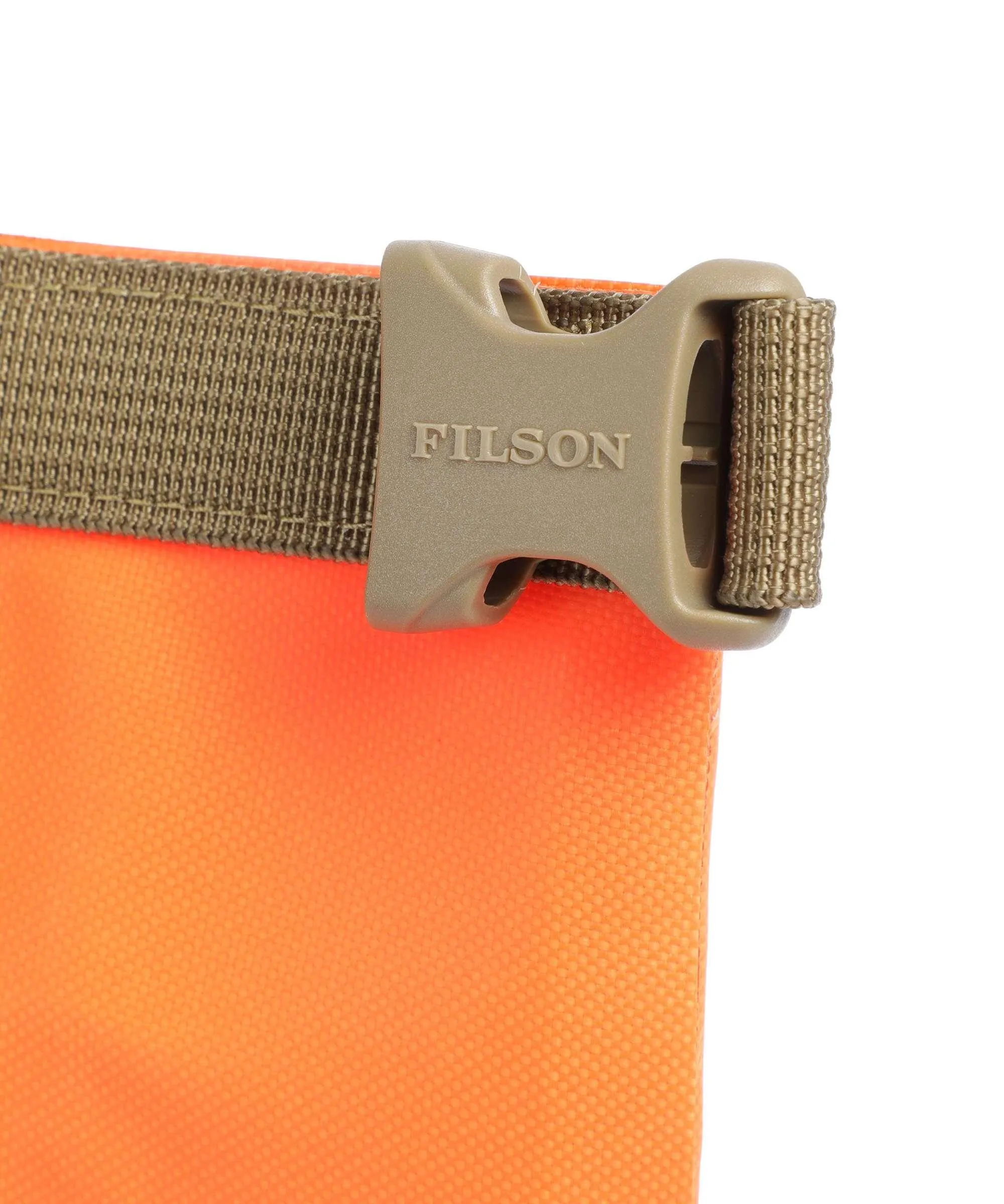  Filson Dry Small Borsa a mano nylon arancio  