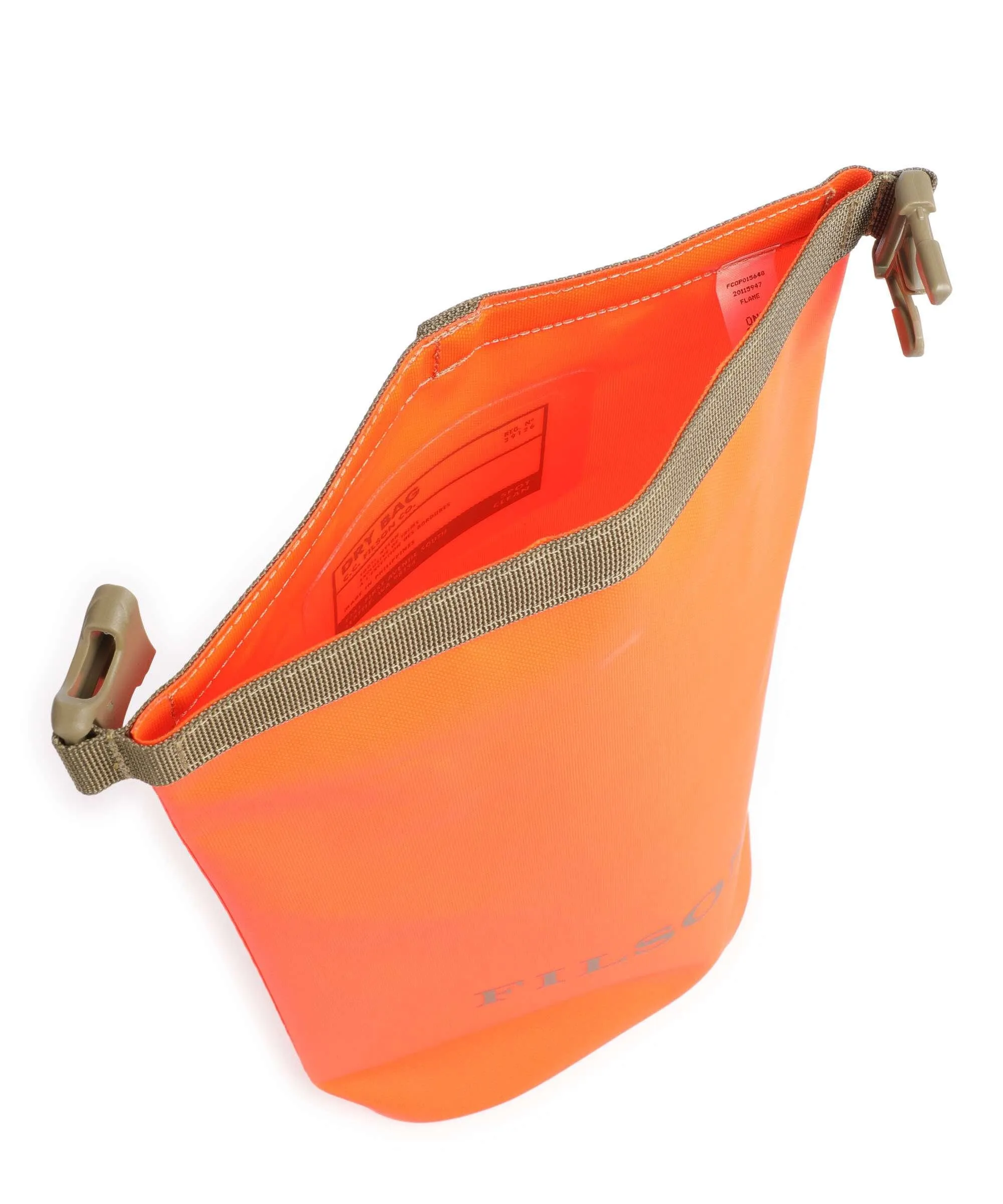  Filson Dry Small Borsa a mano nylon arancio  