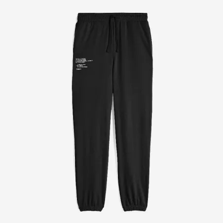 FREDDY   donna    Pantaloni in french terry con stampa sul fianco - col. N
