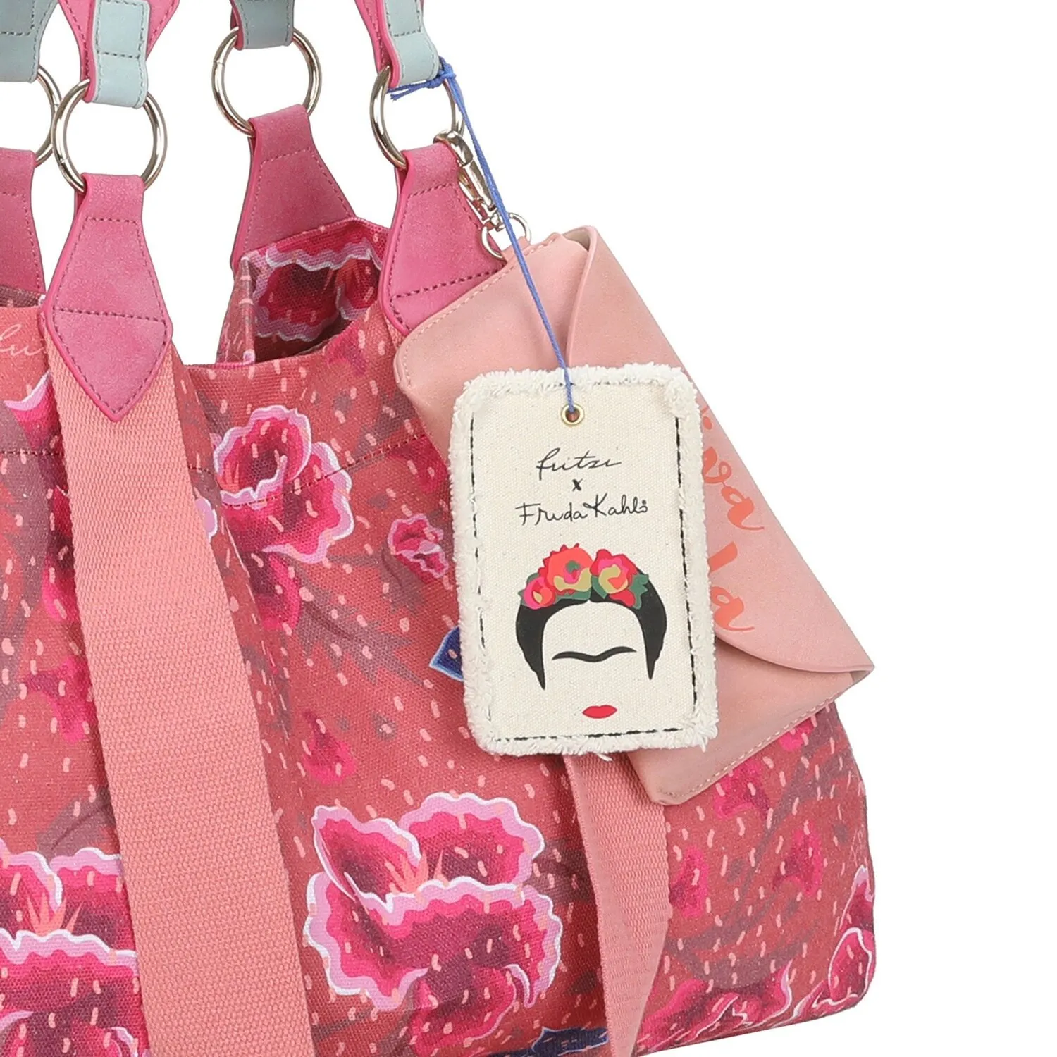 Fritzi aus Preußen Fritzi x Frida Kahlo Izzy Medium Limited Borsa shopper 42 cm