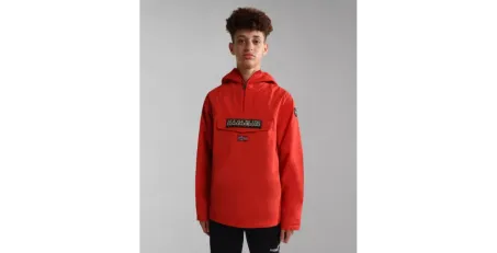 Giacca Bambino Napapijri K Rainforest Rosso