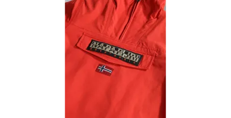 Giacca Bambino Napapijri K Rainforest Rosso