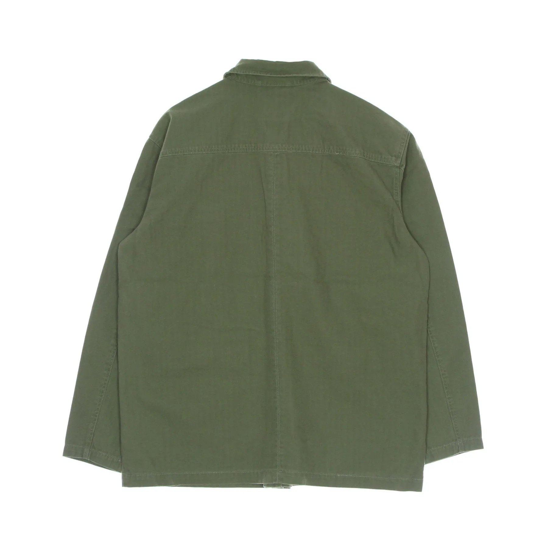 Giacca Coach Jacket Uomo Retro Washed Utility Shirt Jacket Dark Green