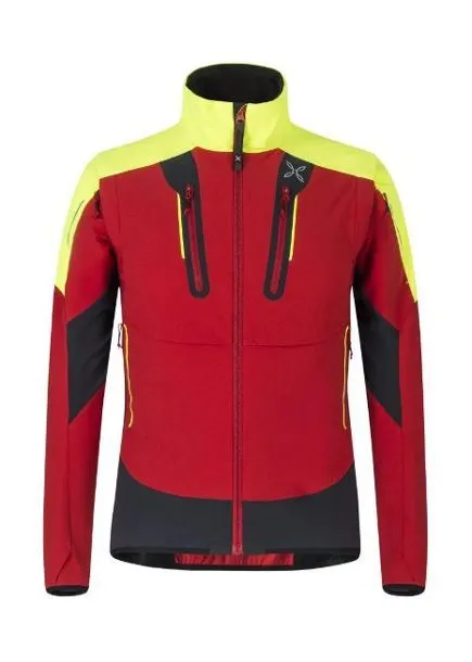 Giacca Montura Brave 2 Jacket MJCW06X 1070F Rosso Giallo