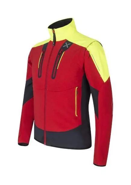 Giacca Montura Brave 2 Jacket MJCW06X 1070F Rosso Giallo