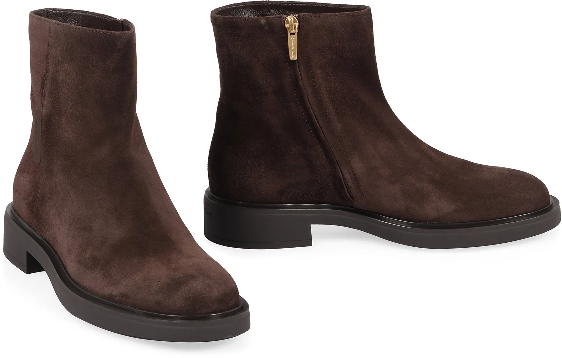 Gianvito Rossi Stivaletti Lexington in suede