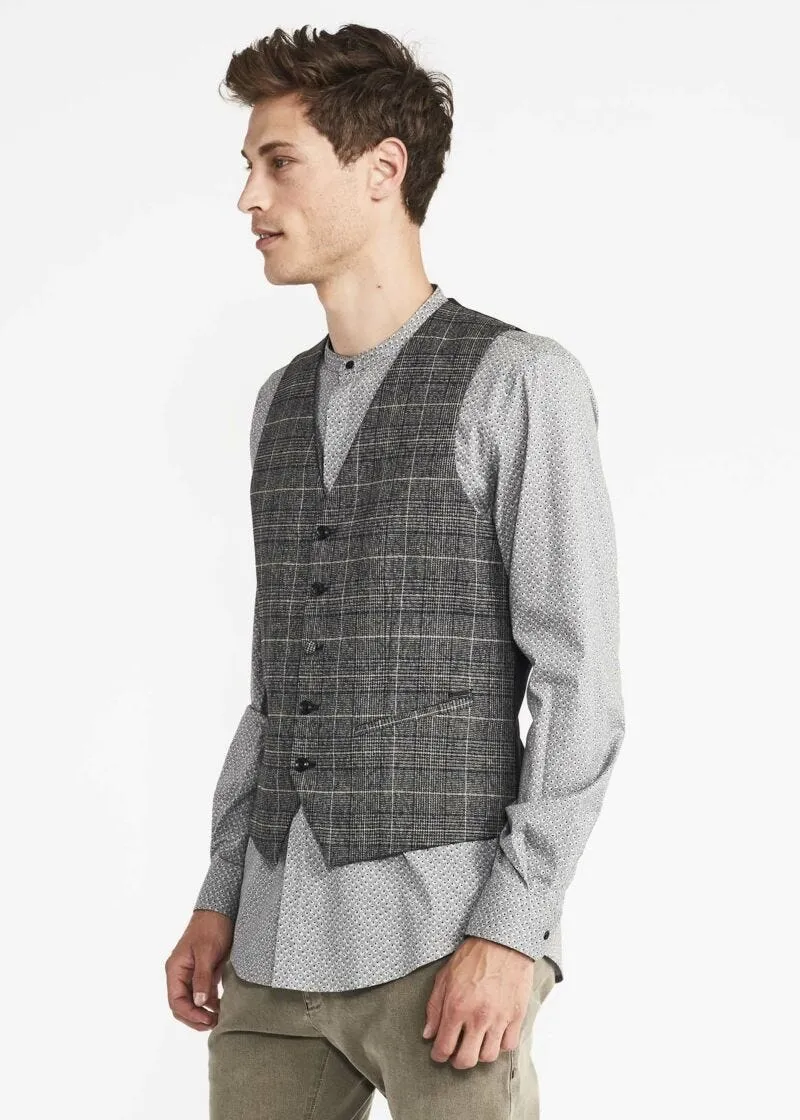 Gilet con motivo Principe di Galles