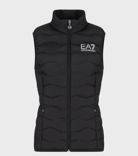 Gilet Donna Ea7 Emporio Armani 8NTQ08 TNF8Z 0200 Nero Oro