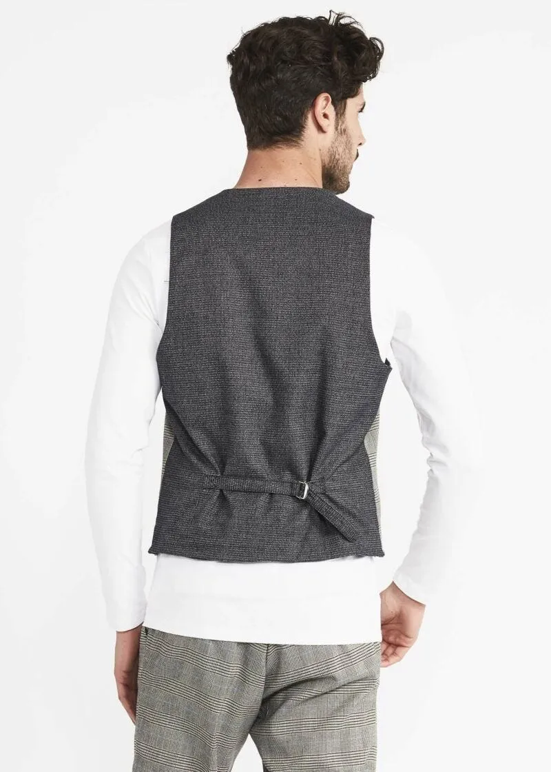 Gilet Principe di Galles chiaro