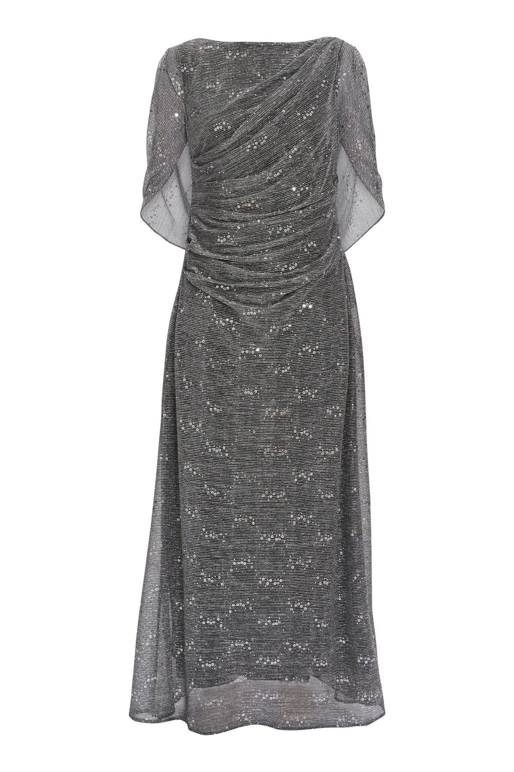 Gina Bacconi Naturale - Joanna Dettagli metallizzati Paillettes - Abito maxi in maglia