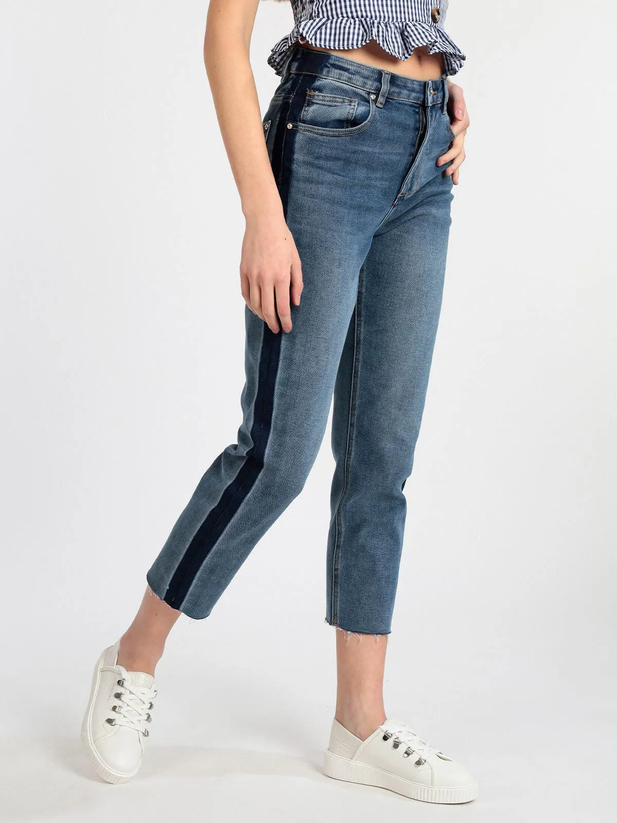 Griffai Jean femme mom fit