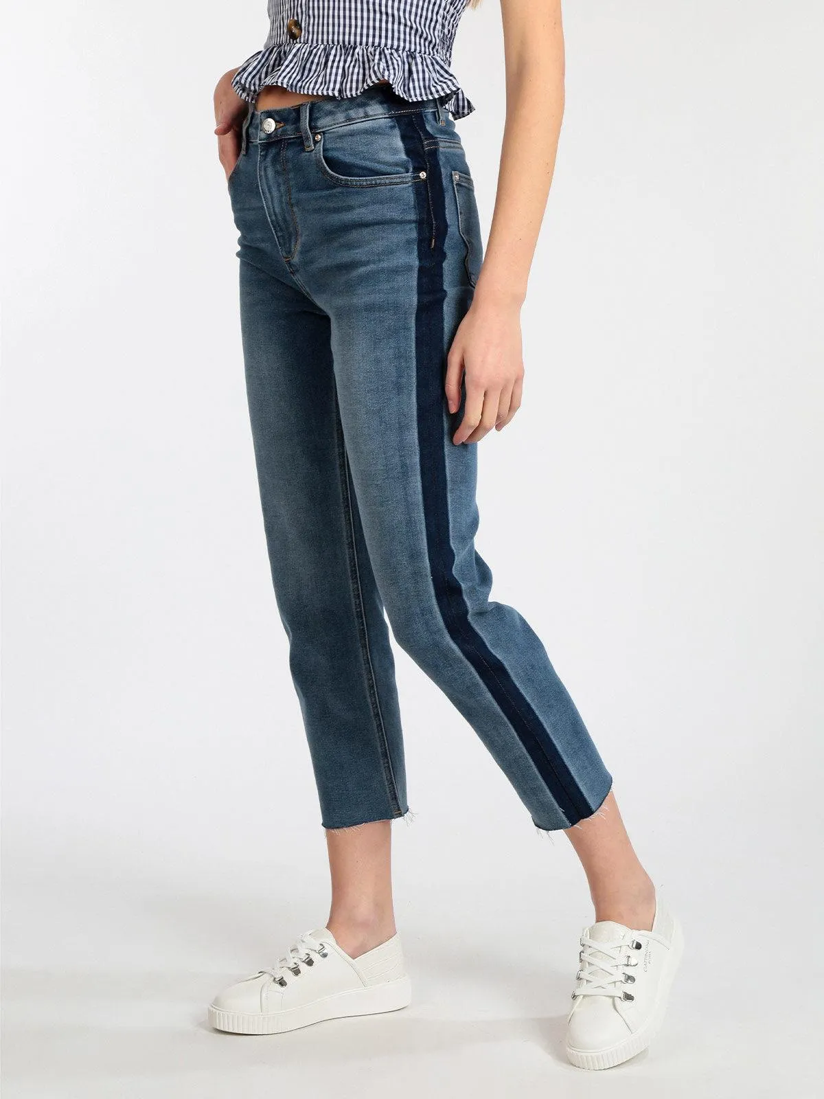 Griffai Jean femme mom fit