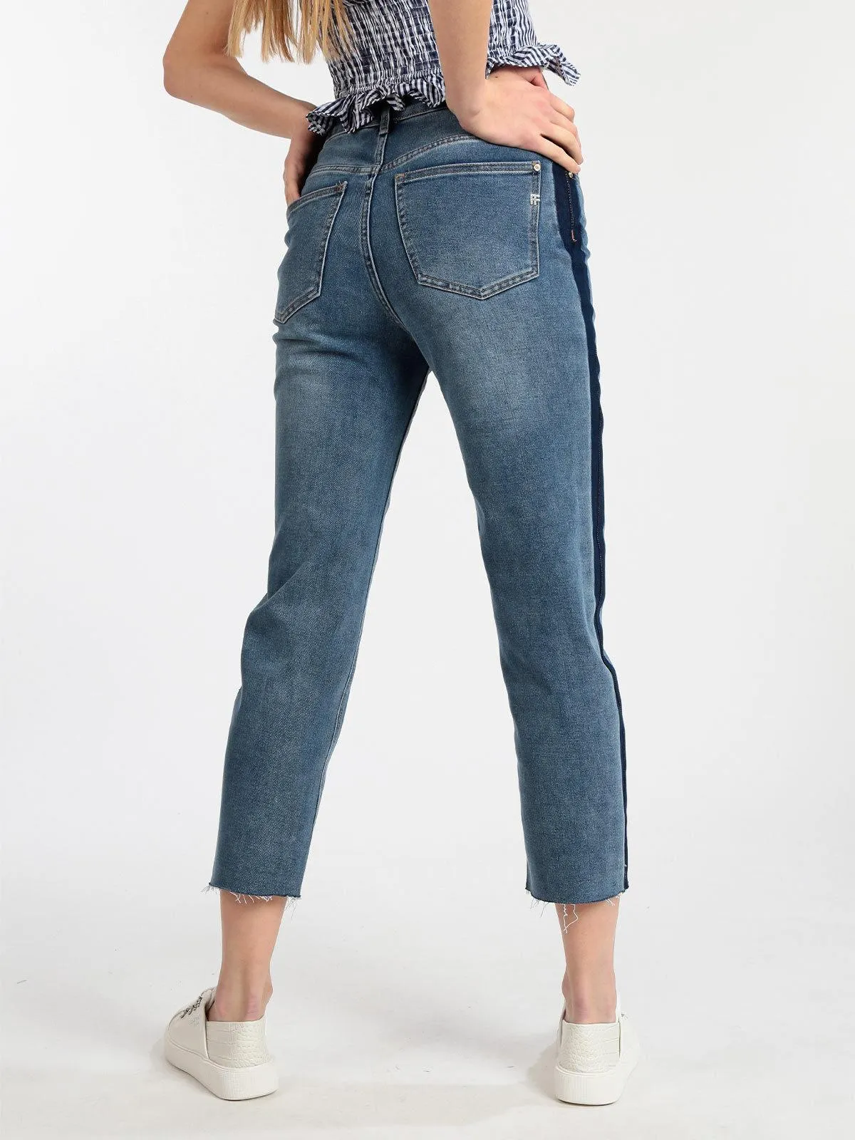 Griffai Jean femme mom fit