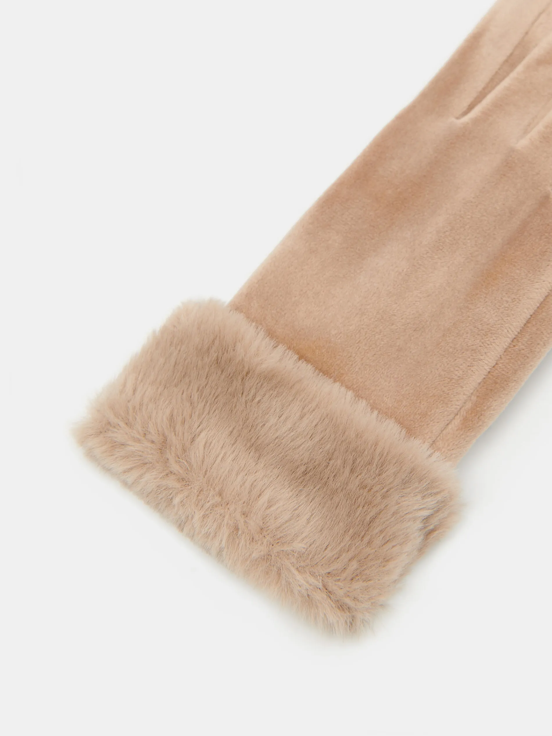 Guanti in eco-pelliccia