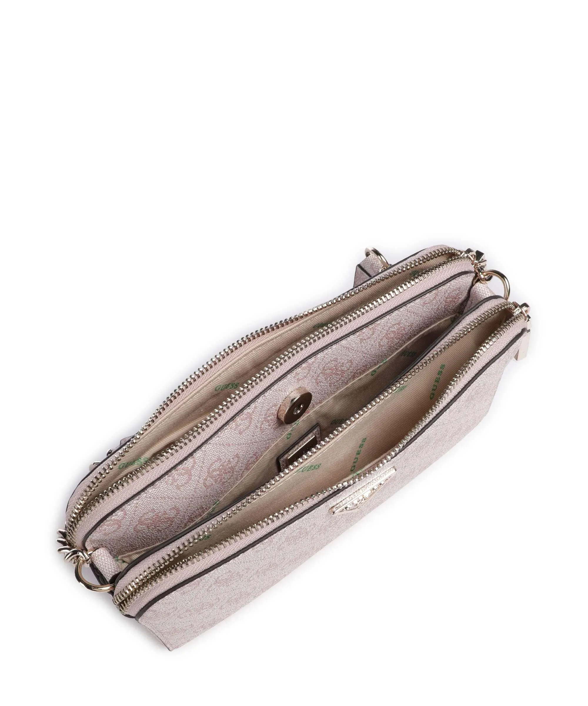  Guess Erica Eco Borsa a tracolla pelle sintetica rosa  